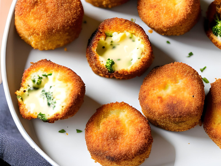 Keto Broccoli Bites with Cheese