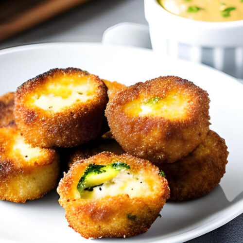 Keto Broccoli Cheddar Bites