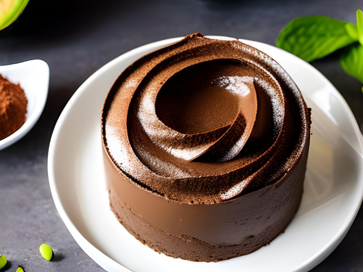 Keto Chocolate Avocado Mousse