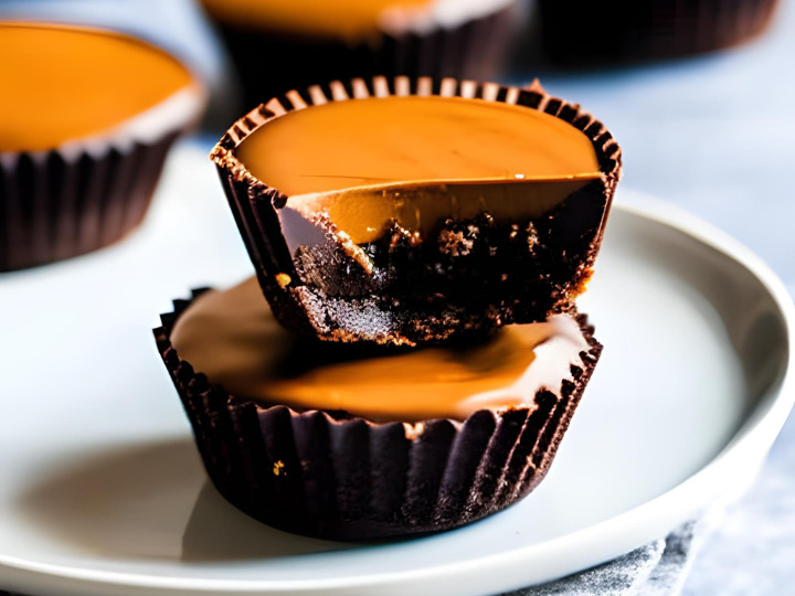 Keto Chocolate Peanut Butter Cup Fat Bombs