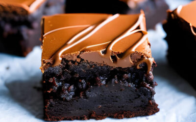 Keto Dark Chocolate Fudge Brownies