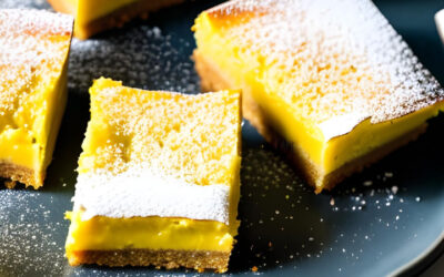 Keto Lemon Bars with Coconut Flour