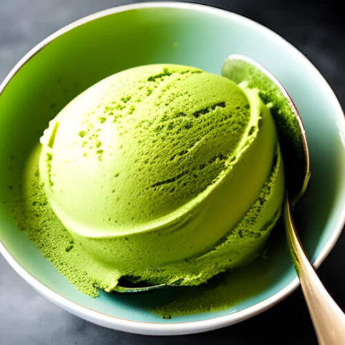 Keto Matcha Green Tea Ice Cream