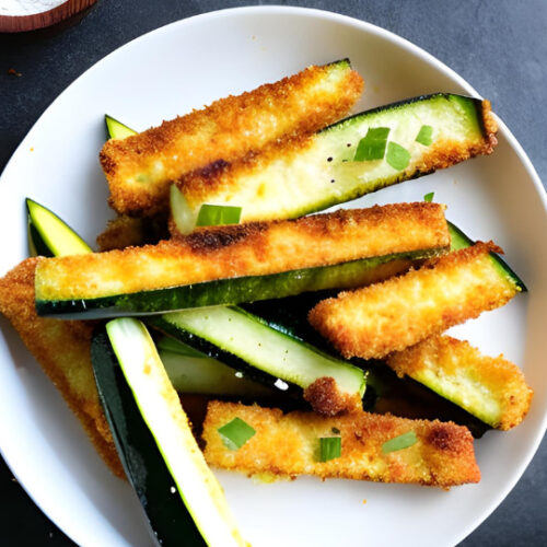 Keto Parmesan Zucchini Fries