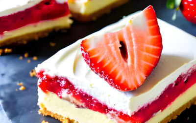 Keto Strawberry Cream Cheese Bars