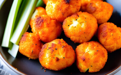 Low Carb Buffalo Cauliflower Bites
