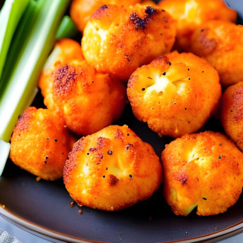 Low Carb Buffalo Cauliflower Bites