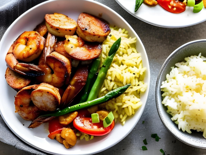Low Carb Cajun Shrimp and Sausage