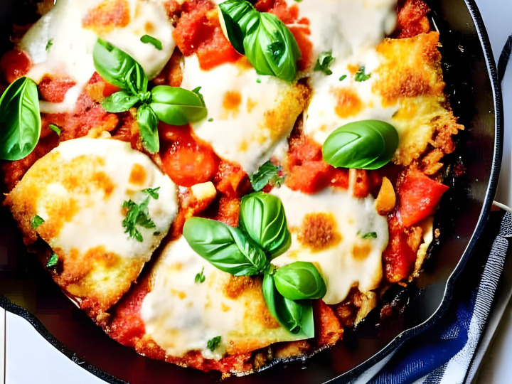 Low Carb Chicken Parmesan Casserole