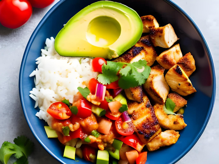 Low Carb Mexican Chicken Bowl