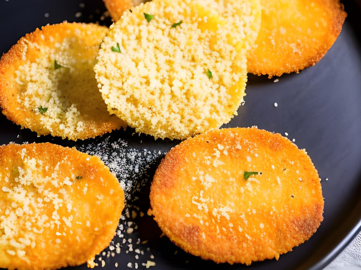 Low Carb Parmesan Crisps in Air Fryer