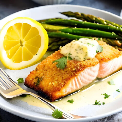Parmesan Crusted Salmon Pan Fried (Keto Friendly)