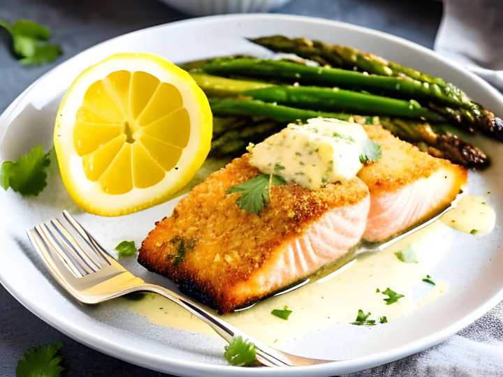 Parmesan Crusted Salmon Pan Fried (Keto Friendly)