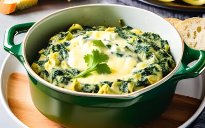 Spinach and Artichoke Dip Keto Recipe
