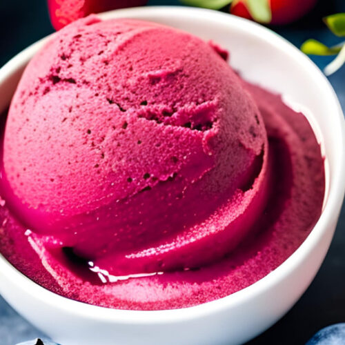 Sugar Free Sorbet Recipe (Keto Friendly)