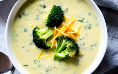 Keto Broccoli Cheese Soup without Heavy Cream